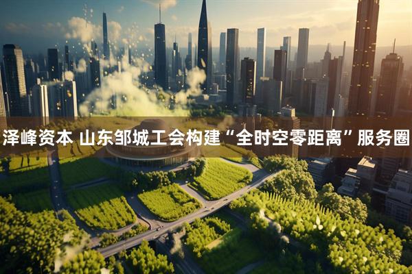 泽峰资本 山东邹城工会构建“全时空零距离”服务圈